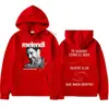 Sudadera con capucha impresa para hombre de la gira del álbum 2025 del cantante Melendi, Ropa deportiva Harajuku, Hip-Hop, Informal, Otoño e Invierno