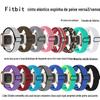 Para relógio inteligente Fitbit Versa3/sense nova pulseira de relógio elástica com linha ondulada de cabeça de arenque