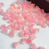 Sino de Vento Doméstico 10mm Flor Pétalas Esmaltadas Artesanal DIY Estilo Antigo Contas para Penteado Pulseira de Contas Soltas Acessórios de Joias