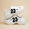 Zapatos Croc para Hombre Transfronterizos Sandalias de Suela Blanda para Uso Exterior Verano Antideslizantes de Suela Gruesa para Aumentar la Altura Zapatos de Trabajo para Hombre