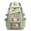 Mochila de mercancía del anime Magical Girl Madoka Magica Kuubi, con Madoka Kaname y Akemi Homura, una mochila escolar estilo 2D para niñas