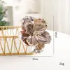 Nova decoração de Natal, flores artificiais, flores de tecido para decorar árvores de Natal, enfeites pendentes para criar uma cena atmosférica