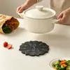 Chunqi DIY Molde de Resina de Yeso para Aromaterapia, Alfombrilla Aislante, Patrón de Mandala, Posavasos Redondo, Molde de Silicona