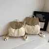 Mochila para mujer estilo coreano ins nicho, modelo nuevo 2025, gran capacidad, estilo casual, mochila pequeña versátil con cordón