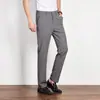 Venta directa de fábrica pantalones casuales para hombre primavera/verano 2026, pantalones de vestir para hombre, simples y versátiles, corte ajustado, transpirables, adecuados para el lugar de trabajo