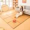 Tapete Plegable Tapete de Piso Tapete de Ratán de Verano Alfombra Japonesa Tatami para Sala de Té Tapete de Piso para Sala de Estar Balcón Tapete para Bebé para Gatear