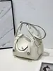 2026 Bolso Lindy Auténtico de Cuero Bolso para Mujer Bolso de Médico Bolso de Mano Bolso Cruzado al Hombro Bolso Caja de Medicina Tipo Almohada Retro Europeo y Americano