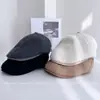 Boina Versátil Retro Estilo Británico Que Hace Que la Cara Se Vea Más Pequeña, Nueva Moda de Primavera para Mujeres, Elegante Boina de Pintor, Se Usa Hacia Atrás