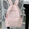 Mochila Pequeña Fresca Estilo Coreano 2025 Mochila Femenina con Lazo Lindo Mochila para Estudiante de Secundaria Campus Bolsa Escolar