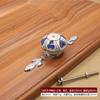 Sapateiro armário guarda-roupa Handle Cabinet europeu moderno simples cerâmica pastoral liga de zinco único furo prata punho fábrica