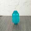 Venda Direta de Fábrica 26 Dentes Frasco com Mola de 40ml LDPE Verde Telescópico Embalagem Diária Embalagem de Líquido Plástico Sanfonado