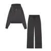 ZA Europa Transfronteriza Comercio Exterior Ropa de Mujer AliExpress Venta Caliente Chaqueta Versátil Ceñidora de Cintura Conjunto de Pantalones Casuales