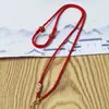 Corda Original Feita à Mão para Pingente Trançado, Corda para Pingente Flor de Pessegueiro, Corda de Alta Qualidade Dourada e de Jade para Pendurar no Pescoço