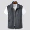 Chaqueta de trabajo para hombre, nuevo estilo primavera/otoño, abrigo casual holgado, diseño retro de solapa, patchwork de bloques de color, chaleco versátil