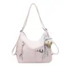 Bolso Sencillo de Gran Capacidad Estilo Coreano para Debajo del Brazo para Mujer 2026 Nuevo Bolso Cruzado de Hombro Único para el Trabajo Mochila Casual