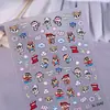 Adesivos de Unha Fofos Crayon Shin-Chan 5D Em relevo Tridimensional Sr. Montanha do Crocodilo Adesivos de Unha Infantis DIY Modelo Sl