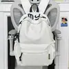 Nueva Mochila de Moda con Letras de Gran Capacidad, Estilo Coreano Ins para Estudiantes Escolares, Mochila Ligera para el Campus para Chicas de Secundaria y Preparatoria