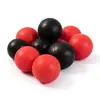 Bolas de Borracha Especiais para Carabinas de Ar, Bolas de Munição Sólidas Pretas e Vermelhas, Suprimentos para Tiro ao Alvo de Diversão, Atacado Direto do Fabricante Original
