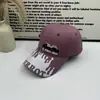 Design de Primavera e Verão Bordado com Letras Padrão de Água Boné de Baseball para Homens e Mulheres, Proteção Solar, Nicho, Personalizado, Fashion