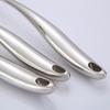 Espátula de Acero Inoxidable Daoqi Personalizada Herramientas de Cocina para el Hogar Cuchara para Sopa Colador Hueco Aislado Engrosado Anti-quemaduras