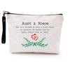 Amazon eBay Caliente personalizar Personalizado Impreso Sublimación Bolsa de Cosméticos para Mujer Bolsa de Regalo