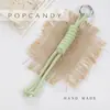 Estilo Coreano Personalidad Ins Popular en Internet Color Lanyard Colgante Corto Colgante Bolsa Bolsa de Cuerda Corta Llavero Colgante de Bolsa