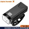 Luz Delantera para Ciclismo Luz Delantera para Ciclismo Nocturno Luz Delantera para Ciclismo Recargable Luz para Bicicleta de Montaña a Prueba de Lluvia Luz para Bicicleta de Montaña en stock