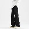 American Tooling Jeans Meninos Primavera e Outono Novas Calças de Perna Larga High Street Puppies Bonito Retro Calças Soltas Retas