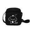Bolso de Hombro de Lona con Dibujos Animados Cuidadosamente Seleccionados y Arte de Dibujos Animados Impreso, Bolso de Hombro de Lona de Gran Capacidad para Viajes para Niñas