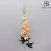 Flores Artificiales, Delfinios Terciopelados, Decoraciones para Sala de Estar, Flores Artificiales para Bodas, Decoraciones de Boda, Delfinios, Flores Artificiales