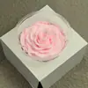 Flor mágica flor eterna gigante 9-10CM flor luz nocturna lote directo cubierta de vidrio 1 rosa paquete de materiales diy