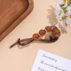 Pinza para el pelo estilo vintage con dientes para recogidos fáciles, Horquilla exquisita para mujer, Accesorio para el pelo para la parte posterior de la cabeza