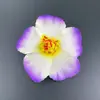 Flor de Hibisco Artificial Nova Diâmetro 10cm Foto de Viagem Roupa de Banho para Praia Acessórios Criativos para Cabelo Decoração de Sala de Estar Casamento