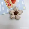 Tecido Estilo Coreano Pequeno Estilo de Luxo Flor Laço DIY Presilha de Cabelo Acessórios Roupa Capa de Celular Acessórios para Roupa