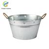 Tanque de Ferro Galvanizado Personalizado de Fábrica, Tanque de Ferro Grande, Balde de Gelo Extra Grande, Tanque de Ferro, Balde de Gelo de Ferro na Cor Original
