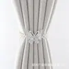Surtido de fábrica transfronterizo TEMU, sujetacortinas de mariposa perlada, clips para cortinas sin taladro, sujetacortinas de lujo ligero, venta al por mayor