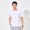 Camiseta Waffle Peso Pesado Gola Redonda Masculina Verão Secagem Rápida Cor Pura Top Luxo Acessível Negócios Urbano Casual Camiseta Básica