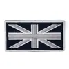 Bandera de la Unión Bandera Bordada Pegatina de Tela Brazalete Decoración para Mochila Parche Cuadrado Insignia Táctica de Moral Velcro