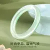 Jingde Joias Nova Pulseira de Pedra Olho de Gato Gradiente Verde Moda para o Dia a Dia Presente para Namorada Joia de Mão Atacado