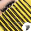 Cílios Postiços Populares Transfronteiriços 30-100D Cílios em Cachos Hot Melt Cílio D Espesso Natural Estilo Europeu e Americano Segmentado Fábrica Atacado