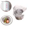Rede de filtro descartável para lixo de cozinha para pia, ralo e bacia de lavagem de vegetais