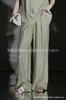 Conjunto de Pantalones Casuales de Color Sólido y Patchwork, Chaleco Delgado sin Mangas Elegante de Estilo Commuter para Mujer, Moda Versátil, Primavera/Verano 2026, Nuevo