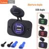 Fabricante de Tecnologia Yicheng Carregador de Carro USB Duplo 4.2A Modificado Abertura Dupla Carro Motocicleta RV Iate