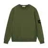 Sudadera unisex de alta gama transfronteriza marca Ston, color liso básico, cuello redondo, funcional, manga larga, estilo retro, corte holgado, micro-logo