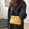 2025 Oxford Cloth Feminino Diário Leve Casual Crossbody Bolsa Nicho Commuter Portátil Simples Cor Sólida Pequena Bolsa Quadrada Da Moda
