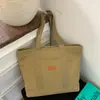 Bolsa de Lona Grande de Gran Capacidad Transfronteriza Bolso de Hombro Bolso de Hombro Portátil Estudiante Viajes Diarios Simple Versátil Bolsa para Clase