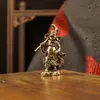 Nueva figura de latón, estilo antiguo, Cerdo Ochenta-Primer General Tianpeng de Viaje al Oeste, segundo discípulo, decoración de escritorio, artesanía de cobre