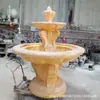 Bacia de Água Corrente de Camada Dupla em Fibra de Vidro Escultura de Paisagismo para Jardim Externo Fabricante Personalização