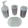 Caliente Mercado ruso plástico baño 4 piezas plástico baño 4 piezas juego 4 piezas plástico lavado traje