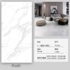 Fabricante de Zibo Azulejos de Mármore Cinza Simples Modernos Sala de Estar e Restaurante Resistentes ao Desgaste Antiderrapantes Azulejos de Chão Laje Grande Parede de Fundo